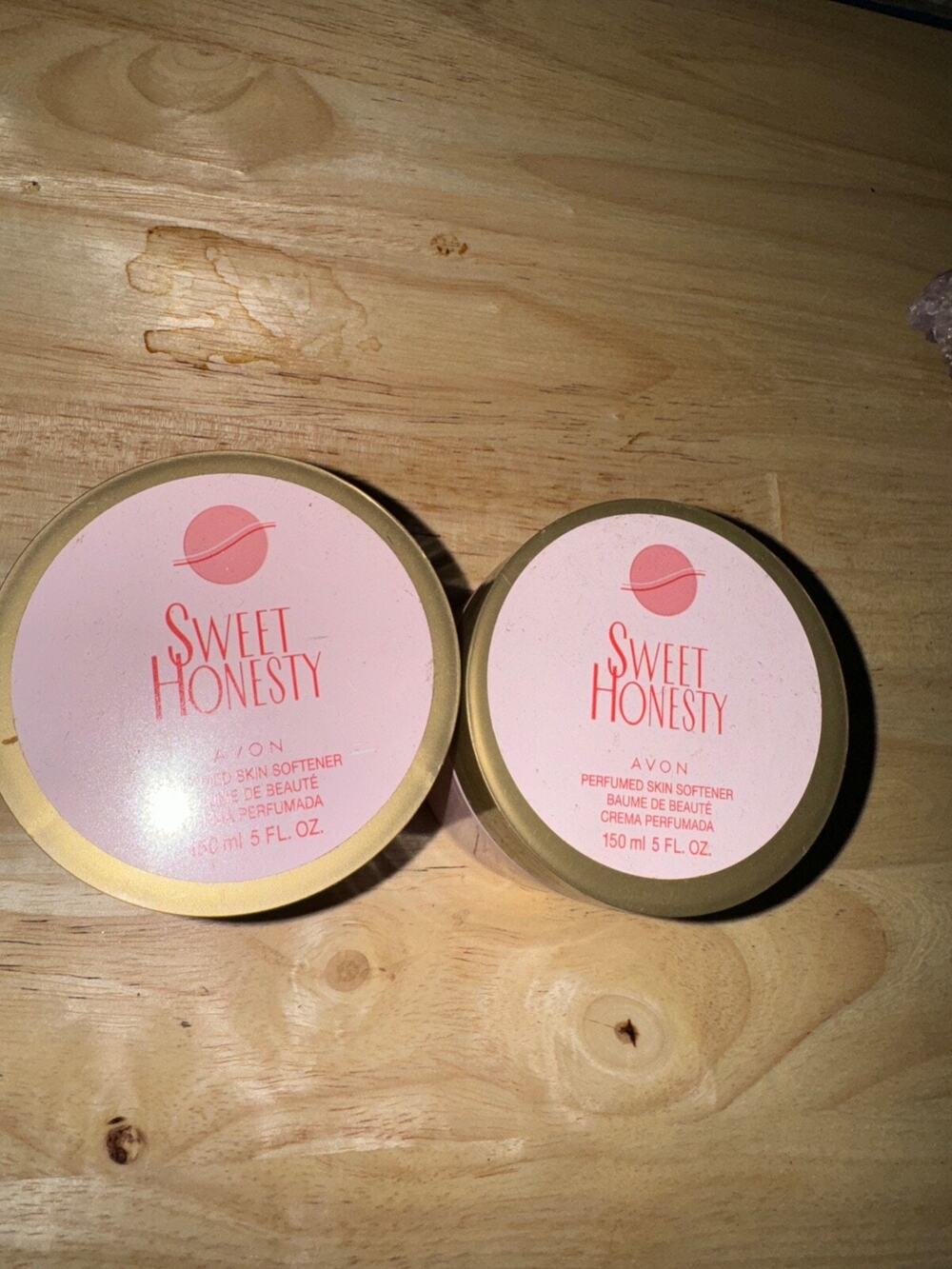 Avon sweet honestly perfumed skin softener lot of 2 nos